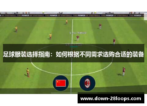 足球服装选择指南:如何根据不同需求选购合适的装备 足球服装选择指南:如何根据不同需求选购合适的装备