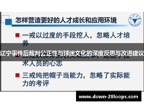 辽宁事件后裁判公正性与球迷文化的深度反思与改进建议